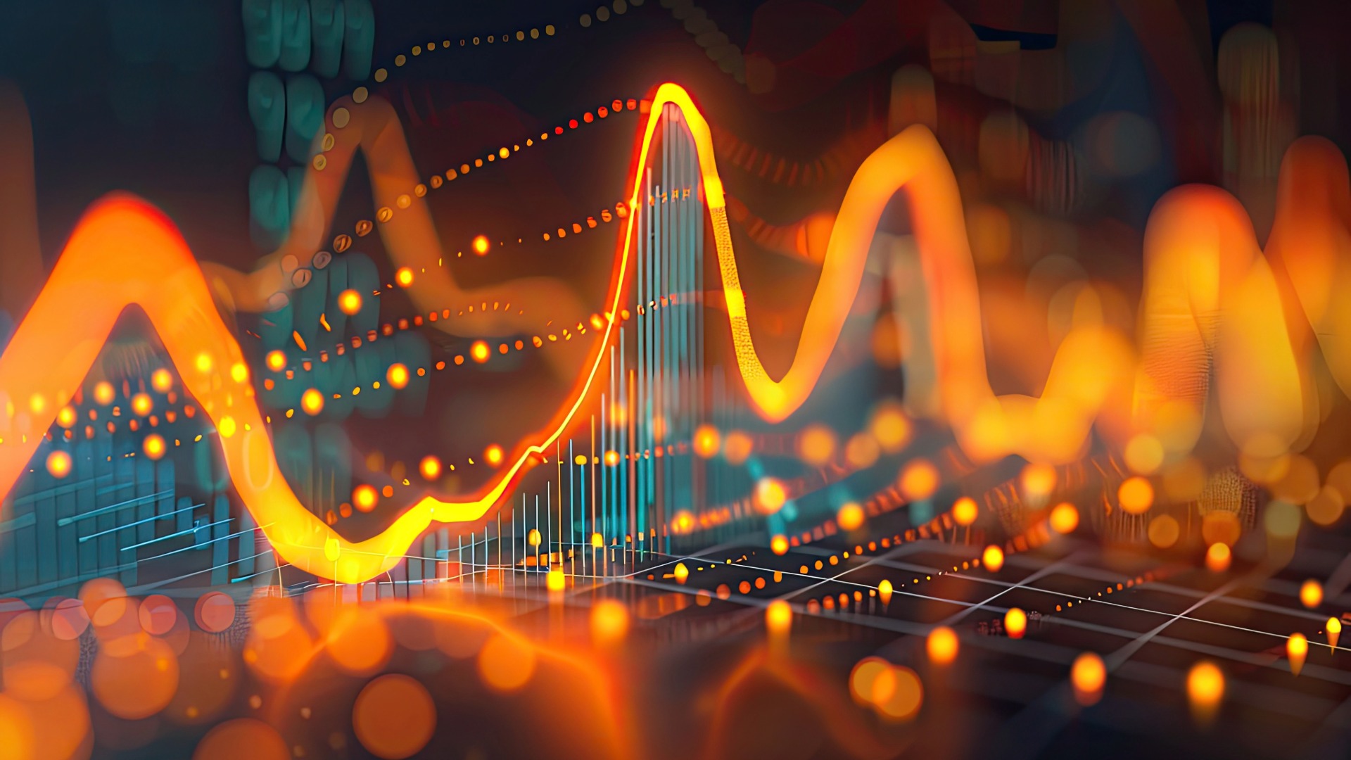 A depiction of a volatile energy market eased by day-ahead ancillary services.