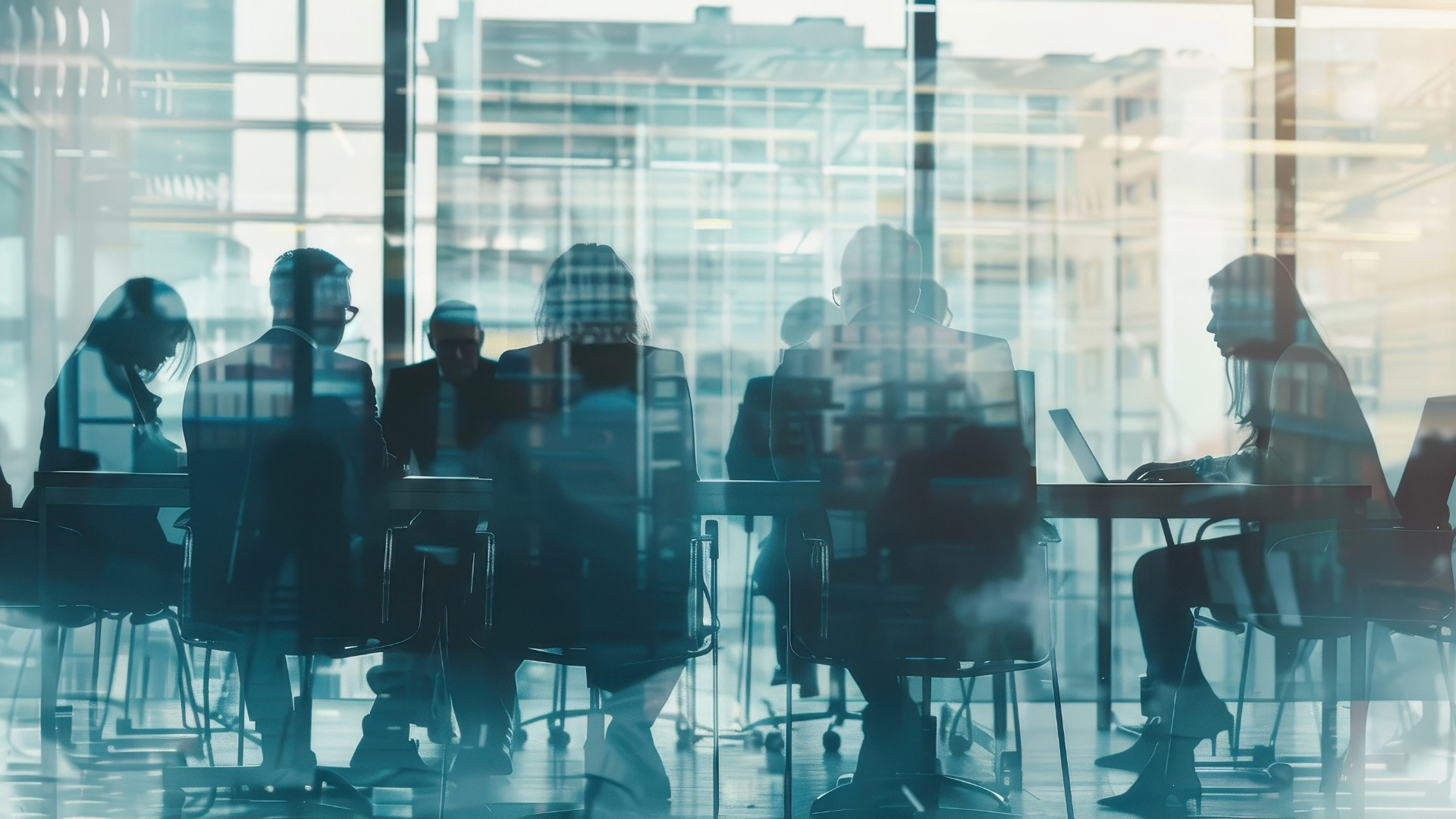 A stakeholders' meeting for an AI data center discussing energy procurement strategies