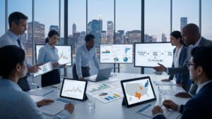 Stakeholders review energy procurement data in a deregulated market.